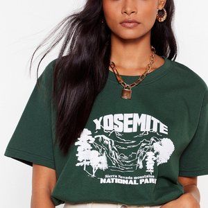 Oversized Yosemite National Park T-shirt